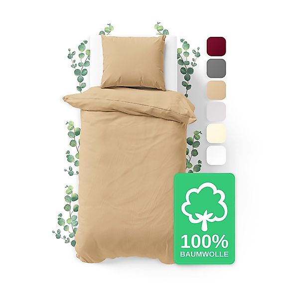 Jacobson Bettwäsche Set - 100% Baumwolle, günstig online kaufen