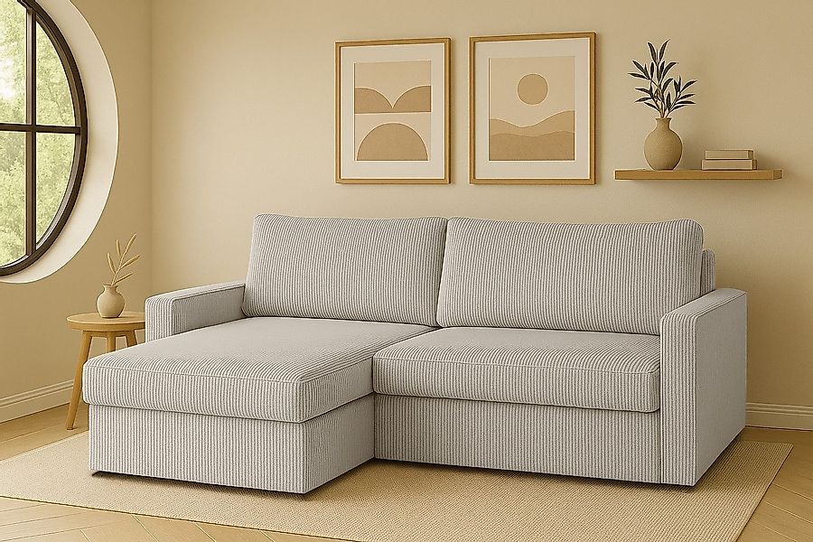 Kaiser Möbel Ecksofa mit Schlaffunktion und günstig online kaufen