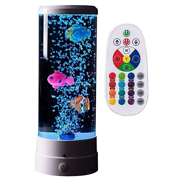 QUBEBU Tischleuchte LED Bubble Fischlampe Fantasie-Fisch, günstig online kaufen