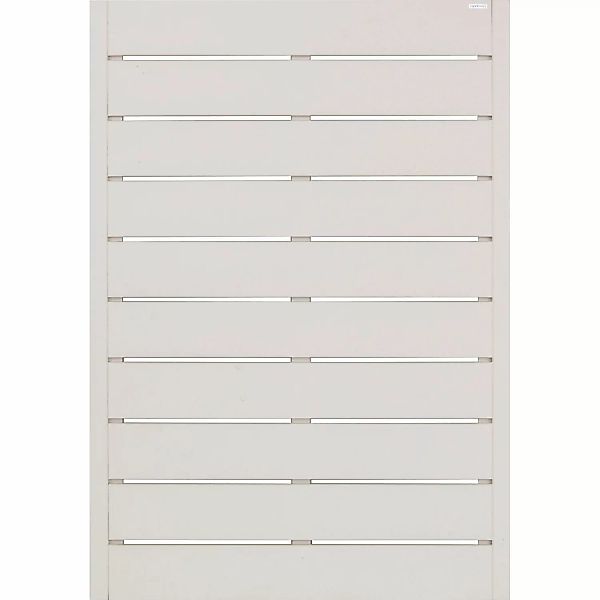 Sichtschutzzaunelement Faro Cream lackiert 130 cm x 90 cm günstig online kaufen