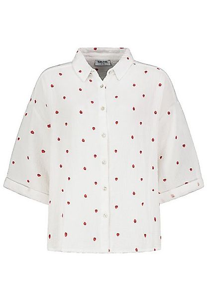 SUBLEVEL Blusenshirt Design Muster Hemd Bluse mit 3/4 Arm Print Shirt Blous günstig online kaufen