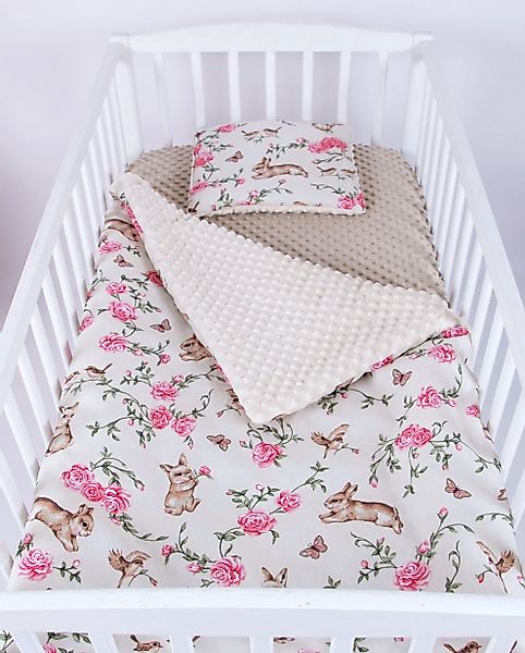Babydecke BABYLUX Babydecke Krabbeldecke MINKY Kuscheldecke günstig online kaufen