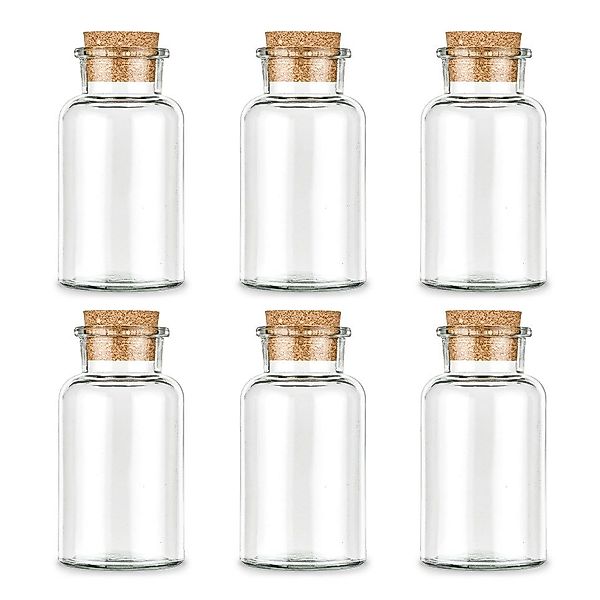 Ankerkraut Gewürzbehälter Leeres Korkenglas, groß, 6 günstig online kaufen