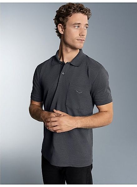 Trigema Poloshirt TRIGEMA Polohemd mit Brusttasche günstig online kaufen