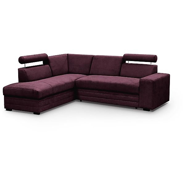 Beautysofa Ecksofa mit Bettkasten und verstellbaren günstig online kaufen