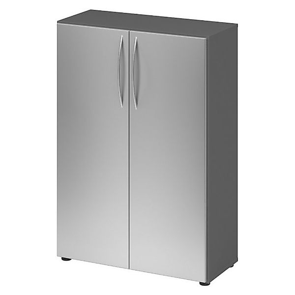 bümö Aktenschrank basic Aktenschrank Dekor: Graphit/Silber günstig online kaufen