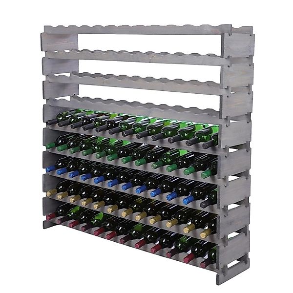PROREGAL Weinregal VINOTECA FLEX PRO HxBxT 121x123x28cm 108 Flaschen Auf 9 günstig online kaufen