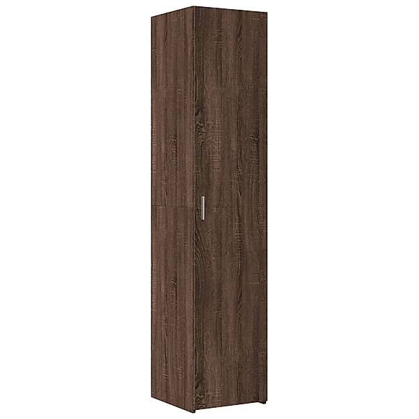 vidaXL Highboard Highboard Braun Eichen-Optik 40x42,5x185 günstig online kaufen
