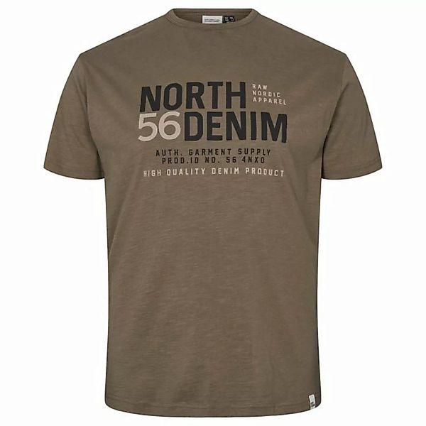 north 56 4 Rundhalsshirt Kurzarm T-Shirt von North 56Denim in Übergrößen bi günstig online kaufen