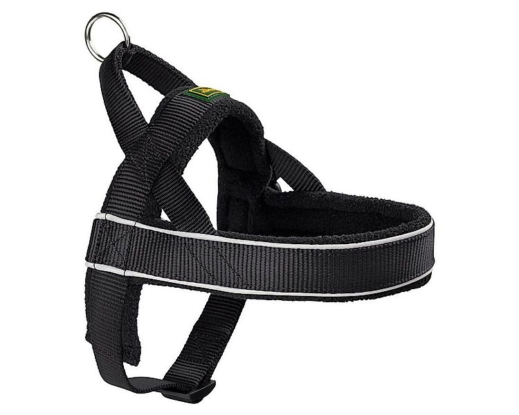 Hunter Tierbedarf Hunde-Geschirr Norwegergeschirr Racing schwarz günstig online kaufen