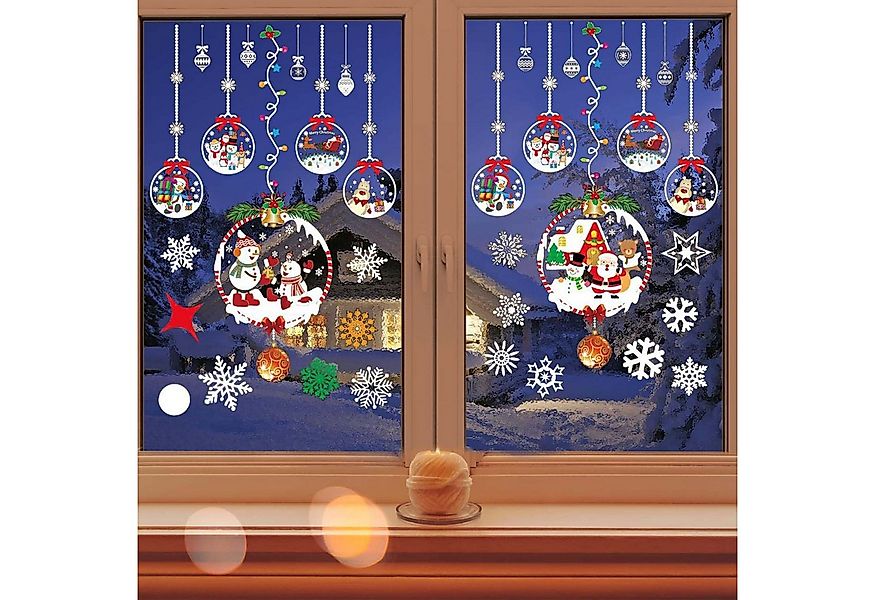 trends for living Fensterbild Fensterbild Weihnachten Selbstklebend Weihnac günstig online kaufen