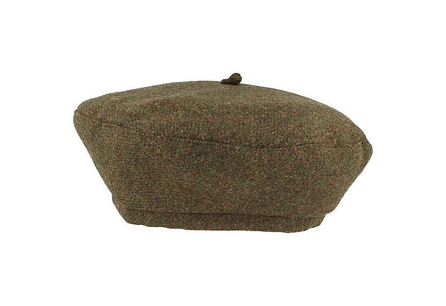 MtM Baskenmütze uni Loden aus 100% Wolle mit Baumwoll-Futter günstig online kaufen