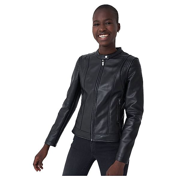 Salsa Jeans 125313-000 / Nappa Leather Jacket Leder Jacke S Black günstig online kaufen
