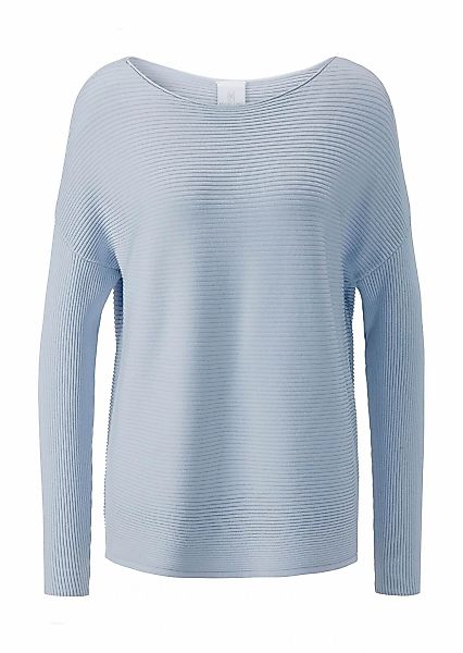 MADELEINE Longpullover "Strickpullover Lässiger Oversized-Pullover mit U-Bo günstig online kaufen