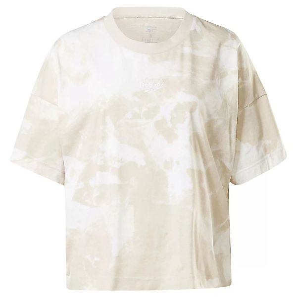 Reebok Meet You There Aop Tie Dye Kurzarm T-shirt 2XS Stucco günstig online kaufen