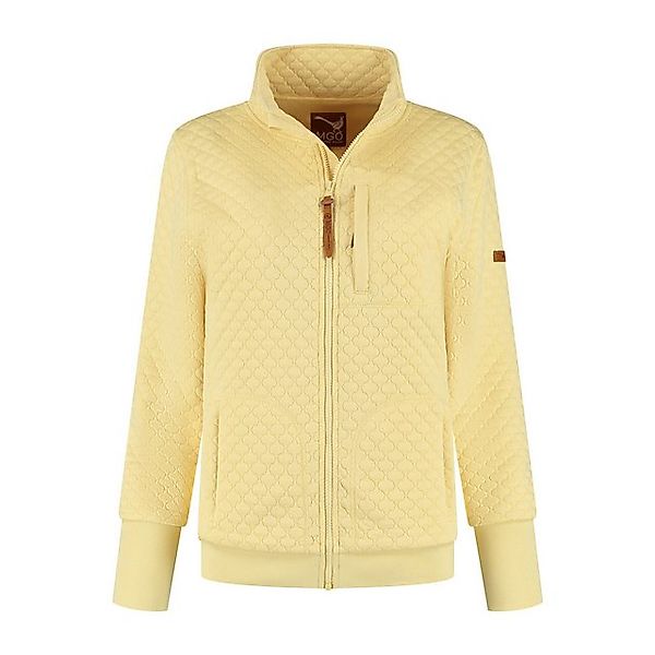 MGO Strickjacke MGO Faith Women Yellow L günstig online kaufen