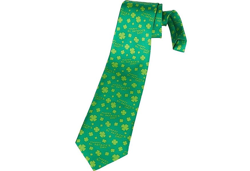 dressforfun Kostüm St. Patrick’s Day Krawatte mit Kleeblättern und Schriftz günstig online kaufen