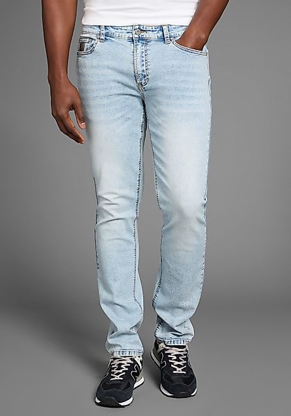Bruno Banani Straight-Jeans Hutch gerade Beinform, günstig online kaufen