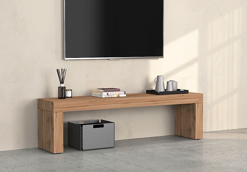 INOSIGN TV-Brücke "CHRONOS Breite 180 cm, mit eine 10 cm dicken stabilen fo günstig online kaufen