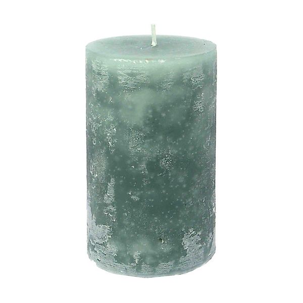 B&S Stumpenkerze Kerze durchgefärbt mint 12 günstig online kaufen
