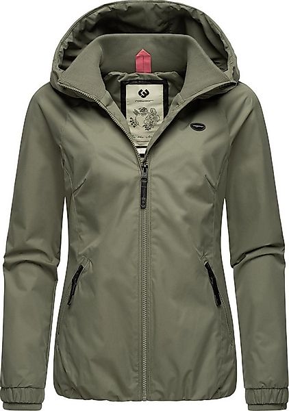 Ragwear Outdoorjacke Dizzie Wasserdichte Übergangsjacke mit großer Kapuze günstig online kaufen