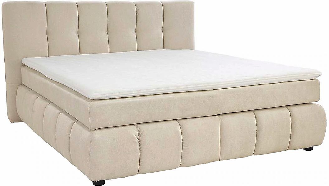 Jockenhöfer Gruppe Boxspringbett "Cora", Wende-Bonell-Federkern-Matratze (H günstig online kaufen