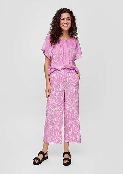 s.Oliver 7/8-Hose Culotte aus Viskose mit günstig online kaufen