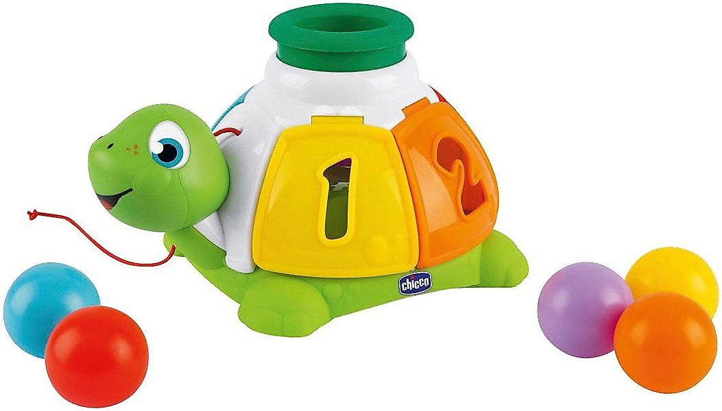Chicco Nachziehtier Sortier-Schildkröte zum Ziehen günstig online kaufen