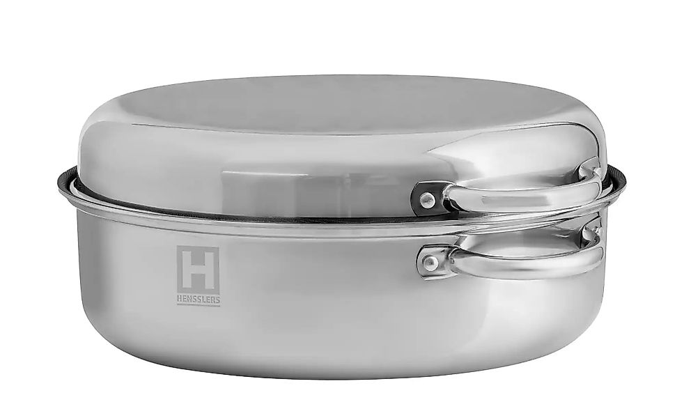 Hensslers Bräter   ¦ silber ¦ Edelstahl Ø: 38 Töpfe & Pfannen & Zubehör > T günstig online kaufen