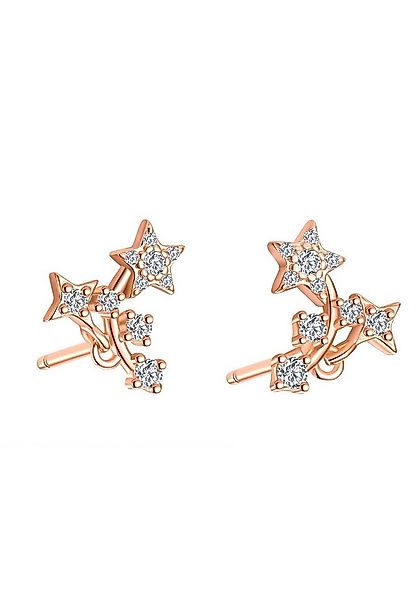 Hey Happiness Paar Ohrstecker Stern Nachthimmel, mit Zirkonia, Zarte Kleine günstig online kaufen