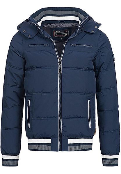 Indicode Winterjacke Marlon mit sportlichem Rippstrickbündchen günstig online kaufen