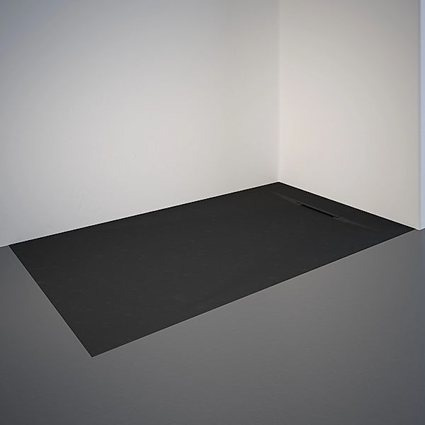 Schulte Duschwanne ExpressPlus Extraflach Rechteck 160 cm x 90 cm Anthrazit günstig online kaufen