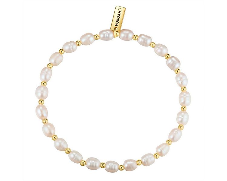 Yokoamii Perlenarmband Y508 (1-tlg), mit Süßwasser-Zuchtperle günstig online kaufen
