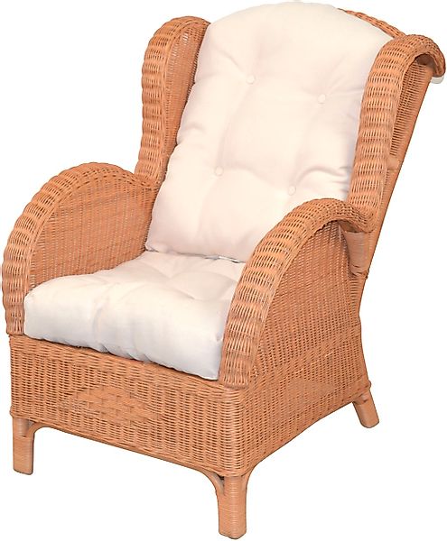 HOFMANN LIVING AND MORE Ohrensessel, (1 St.), Handgeflochten günstig online kaufen