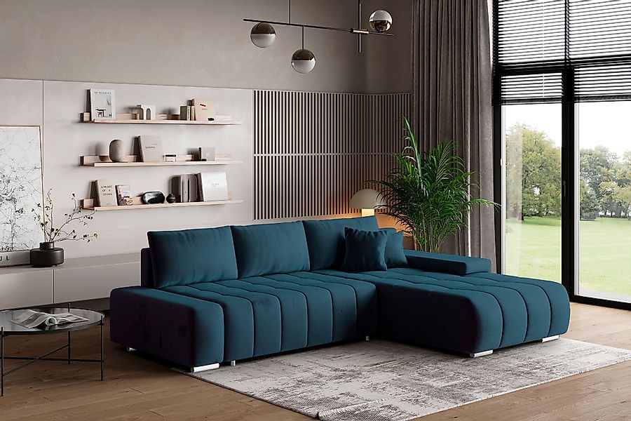 Masseno Ecksofa ALESE mit Schlaffunktion L-Form, günstig online kaufen