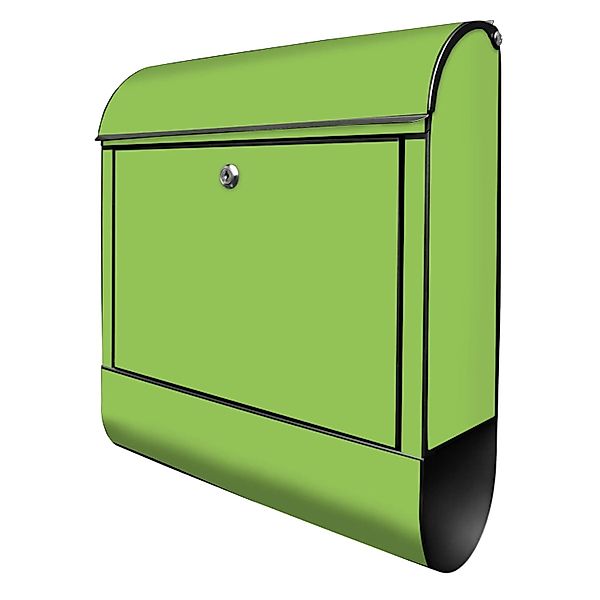 Banjado Design Briefkasten Schwarz Pulverbeschichtet 39x47x14cm 2 Schlüssel günstig online kaufen