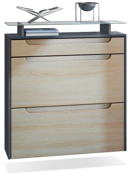 Vladon Schuhschrank Annie (Schuhkipper für 16 günstig online kaufen