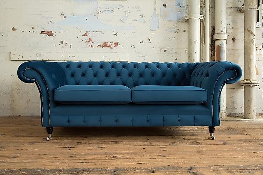 JVmoebel Sofa XXL Sofa 3 Sitzer Couch Chesterfield Polster Sitz Garnitur Te günstig online kaufen