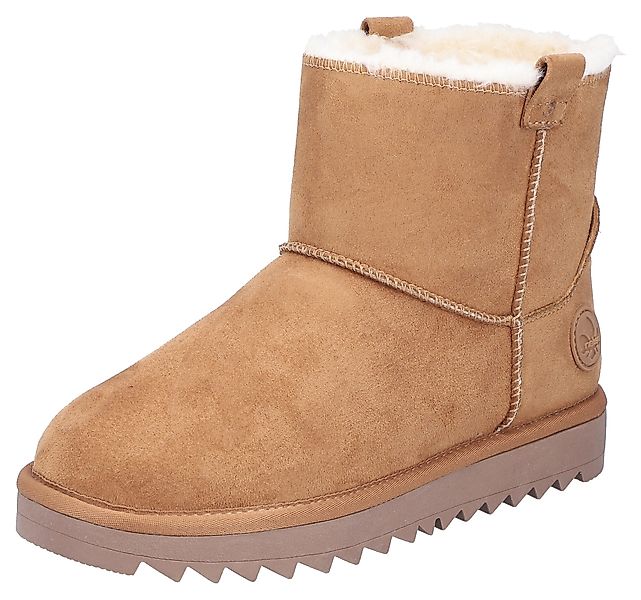 Rieker Winterboots Plateauboots, Winterstiefelette, mit Anziehlaschen günstig online kaufen