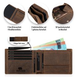 Brown Bear Geldbörse Modell 8005 D günstig online kaufen