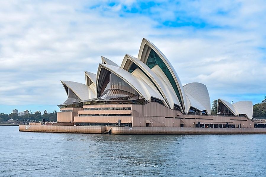 queence Acrylglasbild »Opernhaus in Sydney« Elemente der Architektur   Gebä günstig online kaufen
