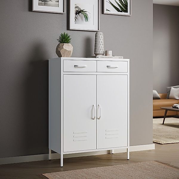 skølm. Highboard Atria (weiß, 110x80x38 cm), günstig online kaufen