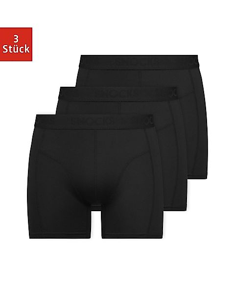 SNOCKS Boxershorts Performance Boxershorts (3-St) mit günstig online kaufen