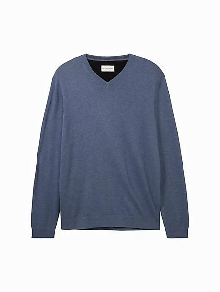 TOM TAILOR Strickpullover basic v-neck knit günstig online kaufen