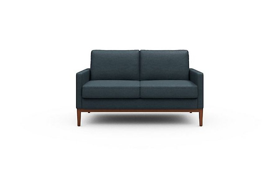 moebelfaktor Sofa Bodo 2-Sitzer, Retro-Design, elegante Linien, stabile Hol günstig online kaufen