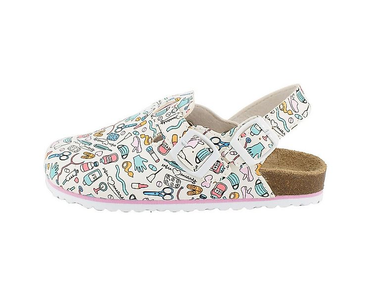 SUPERSOFT Classic Clog (1-tlg) Clogs - Lederdecksohle, Korkfußbett, Schnutz günstig online kaufen