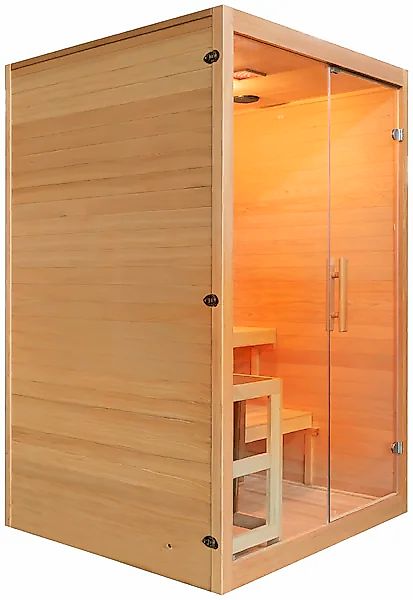 Sanotechnik Infrarotkabine »»Twincombi« Sauna+Infrarot«, LxBxH: 130x120x200 günstig online kaufen