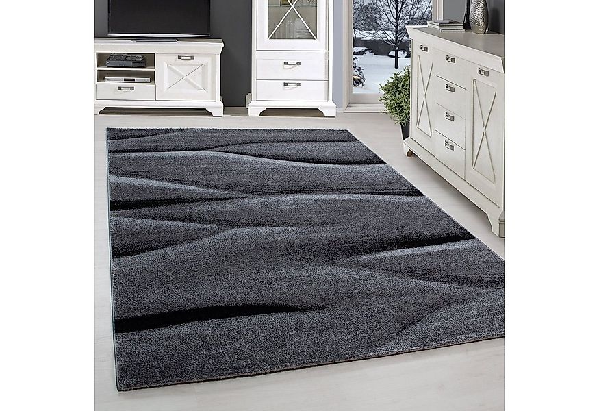 SIMPEX24 Teppich Ombre Design, Läufer, Höhe: 11 mm, Kurzflor Teppich Wohnzi günstig online kaufen