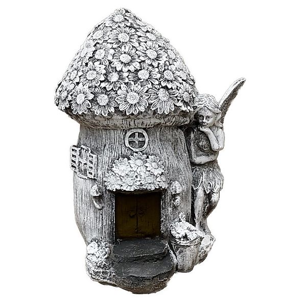 Stone and Style Gartenfigur Steinfigur Feenhaus günstig online kaufen