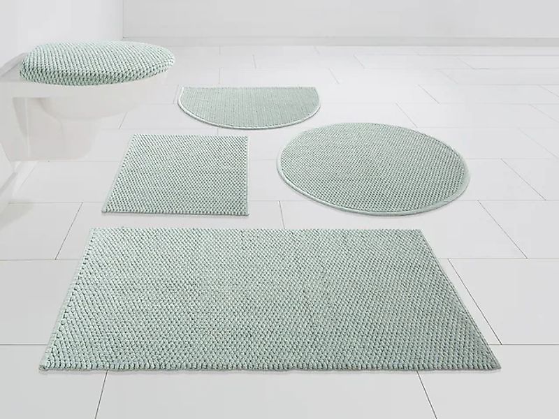 my home Badematte »Dalia, Badvorleger, Badezimmer Teppich«, fußbodenheizung günstig online kaufen
